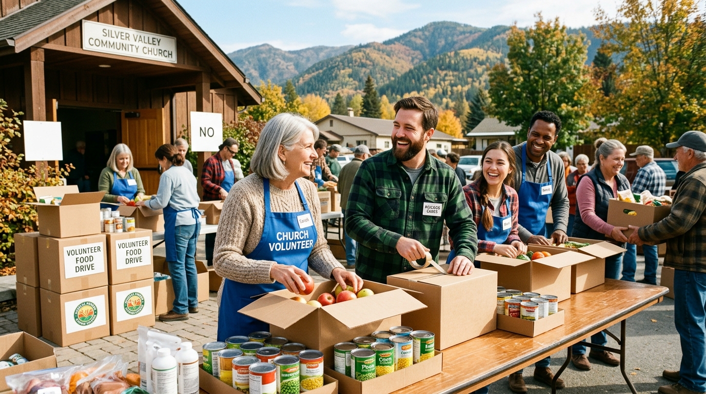 Community care and volunteer assistance in Kellogg ID
